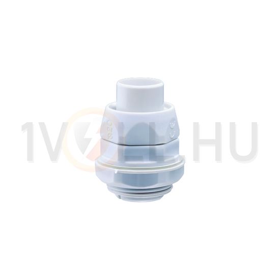 Tömszelence d32mm-Diflex csőhöz elforgó UV-álló 40mm-átmérő M40x1.5 egyenes IP54 szürke DF GEWISS - DX54032