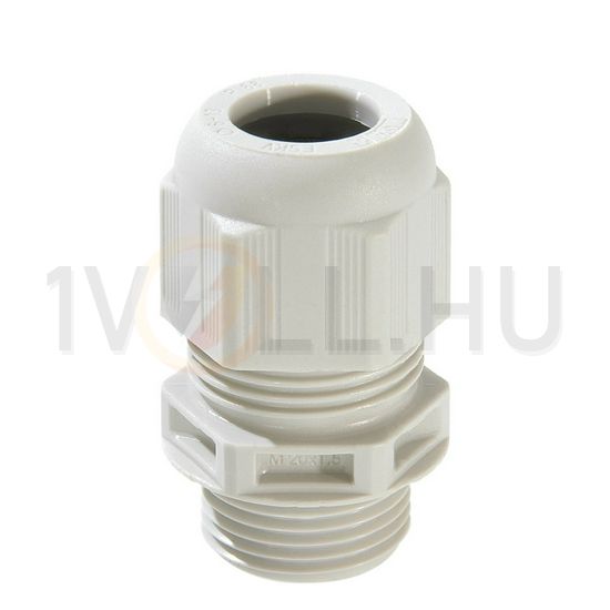 Tömszelence M12 3-7mm-kábelátmérőhöz műanyag világosszürke ESKV 12 LG WISKA - 10066410