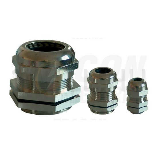 Tömszelence M 32 ellenanyával 15-22mm-kábelátmérőhöz fém TRACON - MGF-32