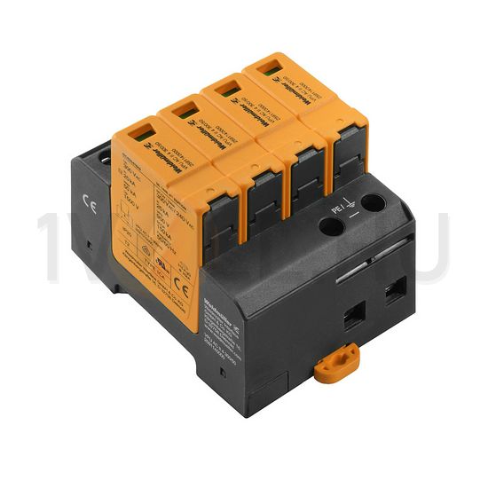 Túlfeszültség-levezető dugaszolható 4P T2 TNC TN-C-S TN 230V/AC VPU AC II 4 300/50 Weidmüller - 2591140000