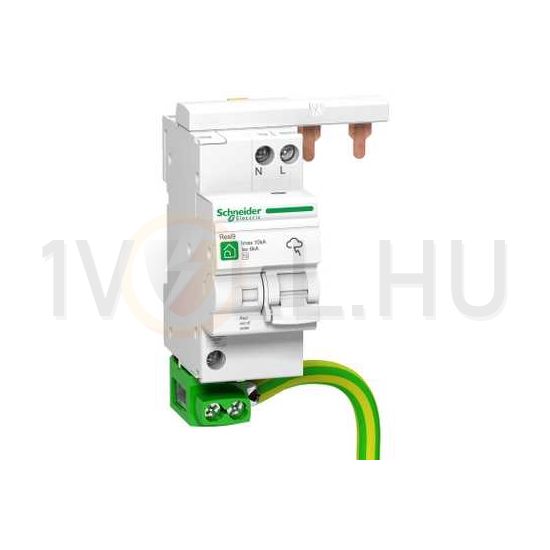 Túlfeszültség-levezető 1P+N T2 TN-S TT 230V/AC 10kA 2M Resi9 L Quick PF Schneider - R9L16610