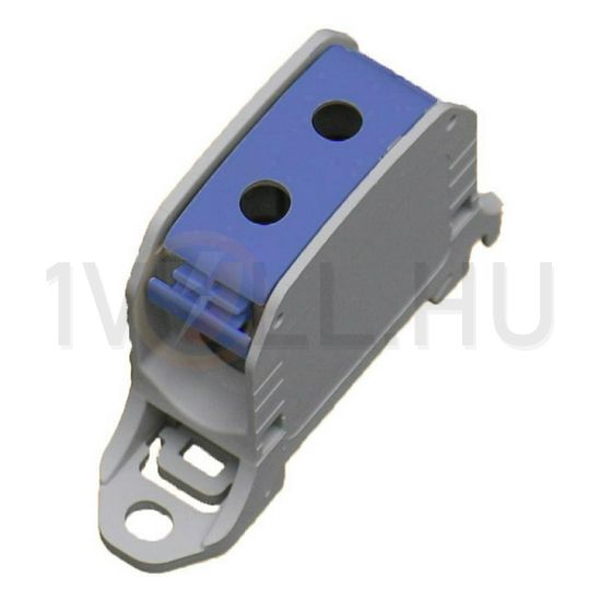 Sorkapocs TS35 Al/Cu 1 x 2 x 6-50mm2/sokerű 150A kék csavaros csavaros RKA 50 N LEIPOLD - 087310-1-3