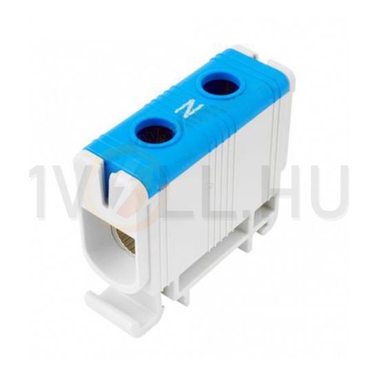 Univerzális sorkapocs N kék 35-240mm2Cu/Alu 1P csavaros 2csatl./>25 mm2 UK 240/1 N Pollmann - 2090117