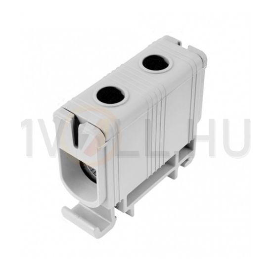 Univerzális sorkapocs szürke 2,5-50mm2Cu 6-50mm2Alu 1P csavaros UK 50/1 A Pollmann - 2090104