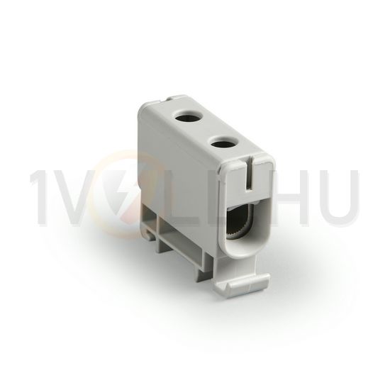 Univerzális sorkapocs szürke mm2Cu mm2Alu 1P csavaros kalapsínre érintésvédett KE61 Ensto