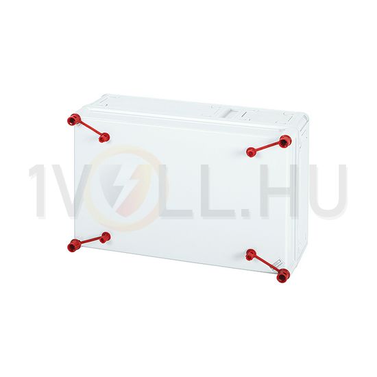 Üres elosztómodul csoportos mérőhelyhez plombálható68 műanyag fedél 300mmx Mi 301-CS Hensel - 1091635