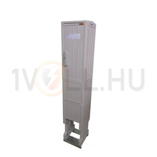 Üres mérőszekrény lábazattal JB-F 40x90 IP65 PVT-K-L 40x88/25 Csatári Plast - CSP71000012