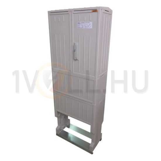 Üres mérőszekrény lábazattal JB-F 66x90/32 IP65 PVT-K-L 66x88/32 Csatári Plast - CSP71000009