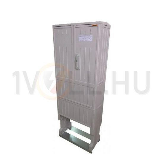 Üres mérőszekrény lábazattal JB-F80x88/25 PVT-K-L 80x88/25 Csatári Plast - CSP71000015