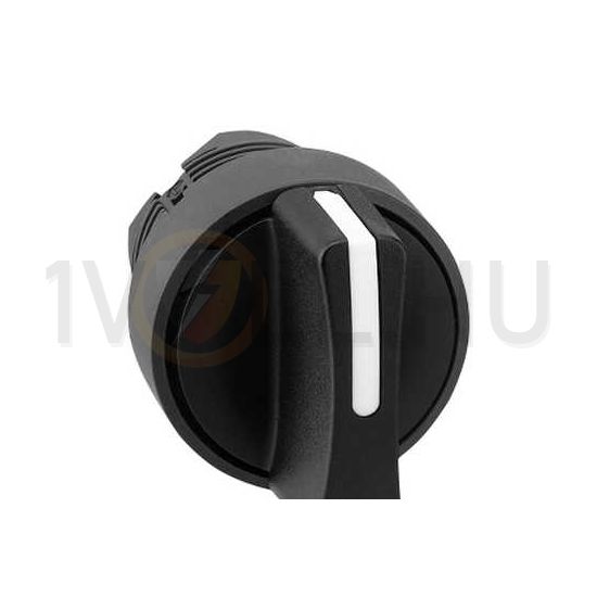 Választókapcsoló fej műanyag d22 rövid forgatókaros 3-állású visszaugró Harmony XB5 Schneider - ZB5AD5