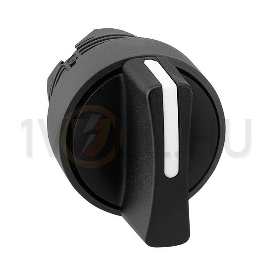 Választókapcsoló fej műanyag d22 rövid forgatókaros 3-állású visszaugró Harmony XB5 Schneider - ZB5AD8