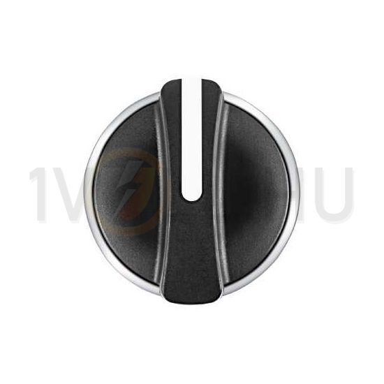 Választókapcsoló komplett fém d22 2-állású 1-z rövid forgatókaros fekete Harmony XB4 Schneider - XB4BD21