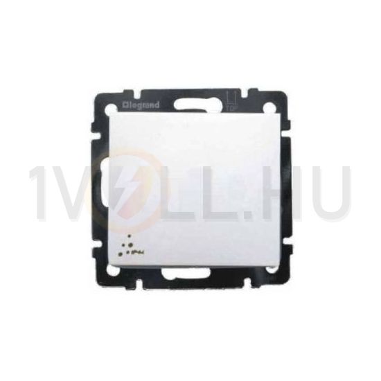 Valena 101 1P kapcsoló betét közp. fedéllel fehér süllyesztett IP44 1- billentyű/gomb LEGRAND - 774201