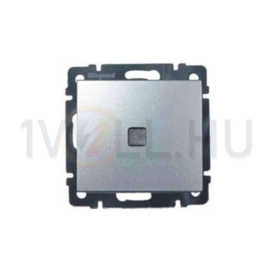 Valena 105 2x1P csillárkapcsoló betét közp. fedéllel alumínium süllyesztett IP31 2- LEGRAND - 770145