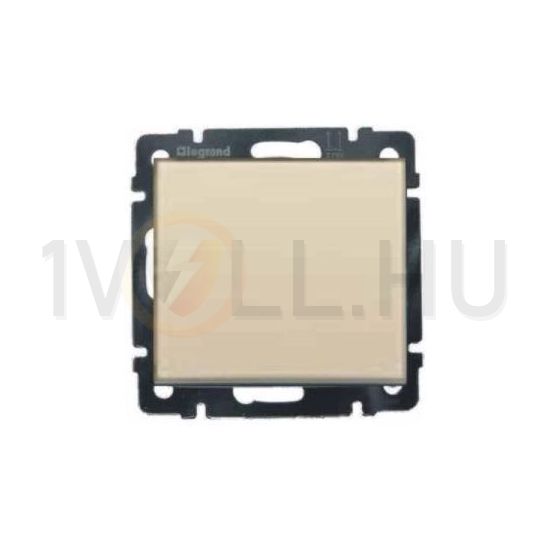 Valena 107 keresztkapcsoló betét közp. fedéllel elefántcsont süllyesztett IP31 1- billentyű/gomb LEGRAND - 774307