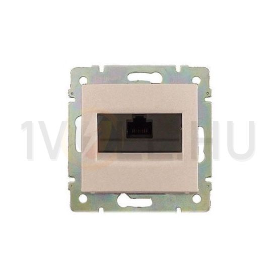 Valena adatcsatlakozó dugalj UTP RJ45 8(8) Cat6 elefántcsont csavaros LEGRAND - 774142