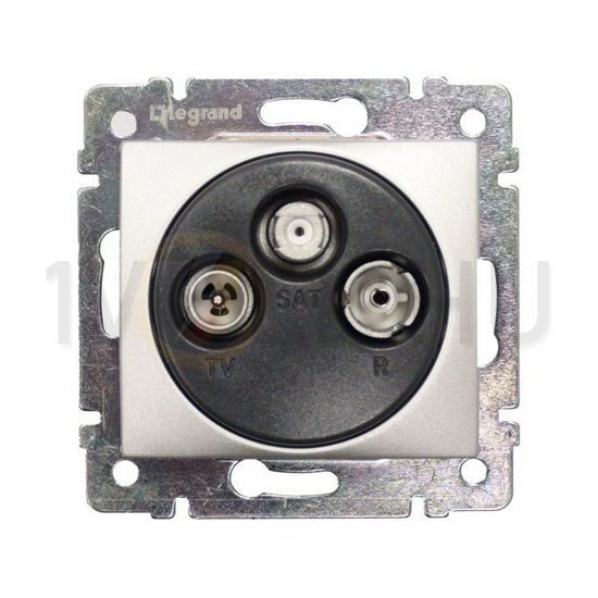 Valena antenna aljzat TV-R-SAT csillagpontos süllyesztett 3-kimenet végzáró 1.5dB/860MHz LEGRAND - 770135