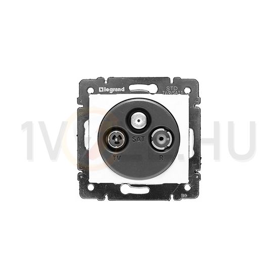 Valena antenna aljzat TV-R-SAT süllyesztett fehér 3-kimenet MM-végzáró 10dB/860MHz LEGRAND - 774436