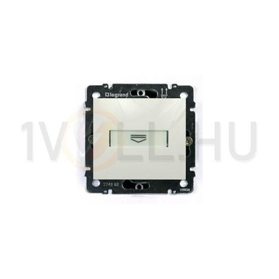 Valena 101 1P hotelkártya-kapcsoló betét közp. fedéllel fehér süllyesztett IP20 1- LEGRAND - 774234