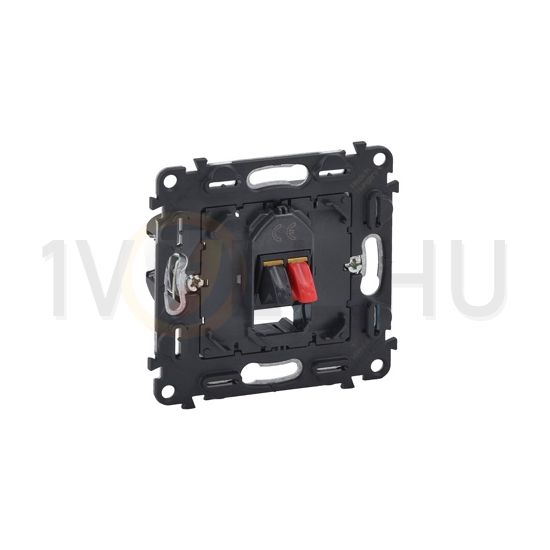 Valena InMatic hangszóró csatlakozó betét monó műanyag címketartó nélkül LEGRAND - 753072