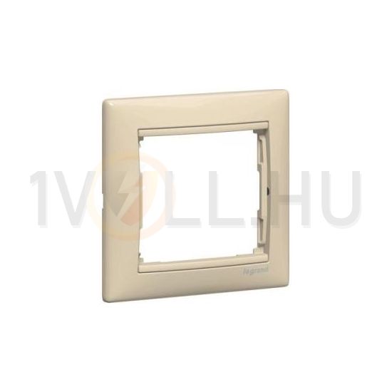 Valena keret 1-es elefántcsont vízszintes műanyag LEGRAND - 774351