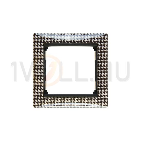 Valena keret 1-es pepita vízszintes műanyag LEGRAND - 770420