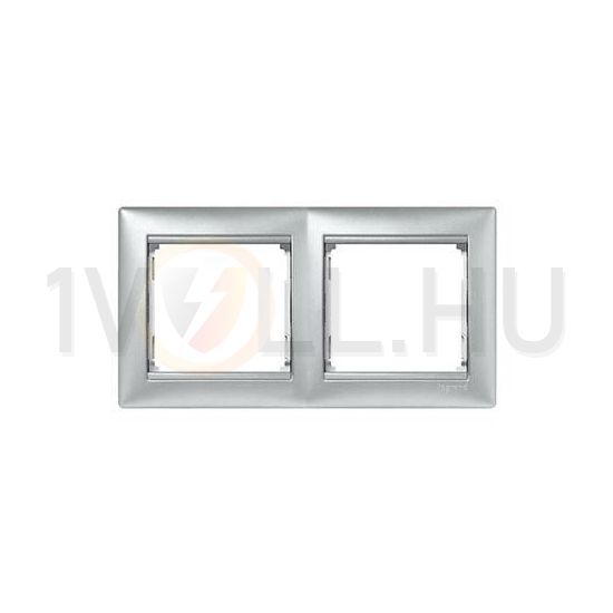 Valena keret 2-es alumínium vízszintes műanyag LEGRAND - 770152