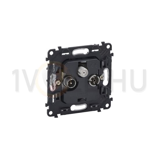 ValenaInMatic antenna aljzat TV-R-SAT csillagpontos süllyesztett 3-kimenet végzáró LEGRAND - 753052