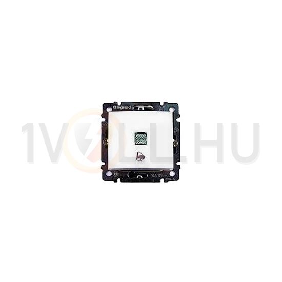 Valena N101 csengőnyomó betét közp. fedéllel 1- billentyűs 1z fehér csengő IP31 jelzőfény LEGRAND - 774215