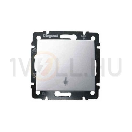 Valena N101 nyomó betét közp. fedéllel 1- billentyűs 1z fehér lámpa IP31 műanyag LEGRAND - 774412