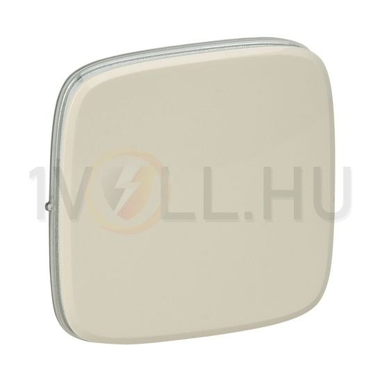 ValenaAllure billentyű egyes kapcs/nyg.-hoz bézs üres-jel IP20 műanyag fényes bepattintás LEGRAND - 755006