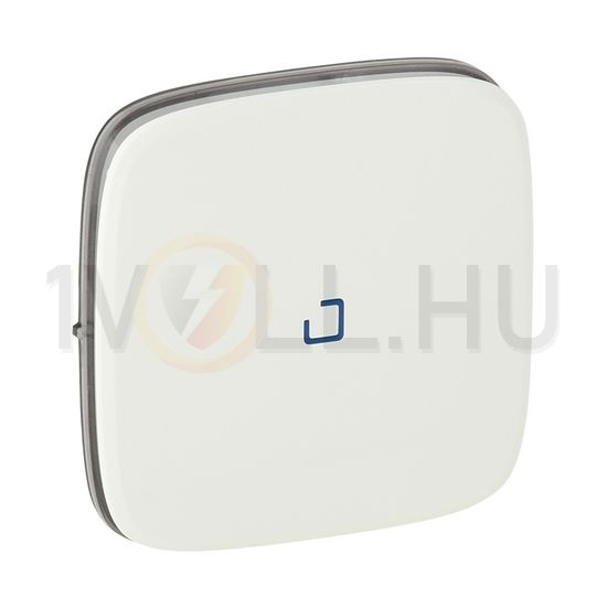 ValenaAllure billentyű egypólusú kapcsolóhoz egyes kapcs/nyg.-hoz fehér üres-jel IP20 LEGRAND - 755085