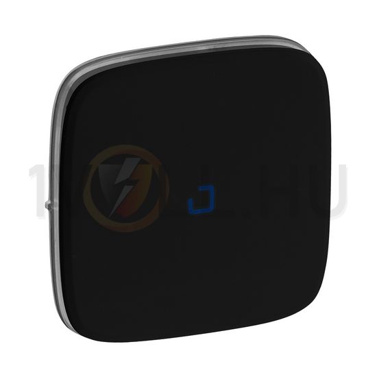 ValenaAllure billentyű egypólusú kapcsolóhoz egyes kapcs/nyg.-hoz fekete üres-jel IP20 LEGRAND - 755088