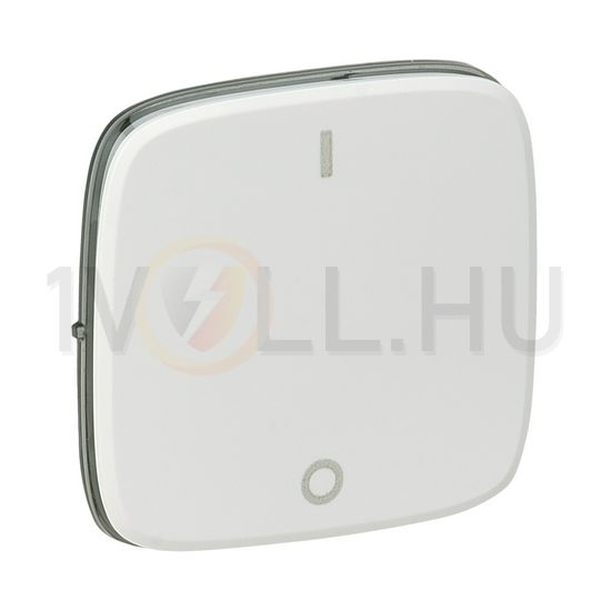 ValenaAllure billentyű kétpólusú kapcsolóhoz I/O egyes kapcs/nyg.-hoz fehér IP20 műanyag LEGRAND - 755125