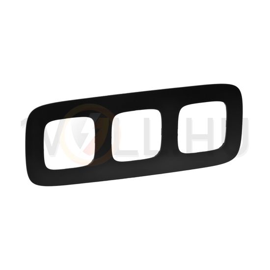 ValenaAllure keret 3-as fekete vízszintes és függőleges műanyag LEGRAND - 754403