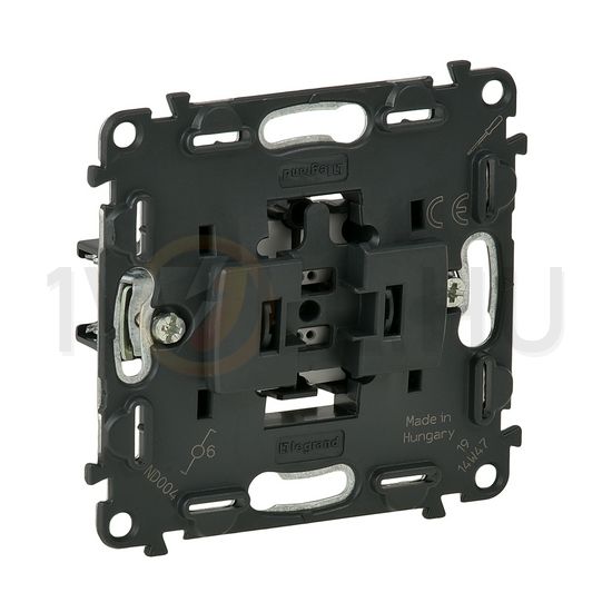 Valena InMatic 106 váltókapcsoló kezelőelem szürke süllyesztett IP20 1- billentyű/gomb LEGRAND - 752010