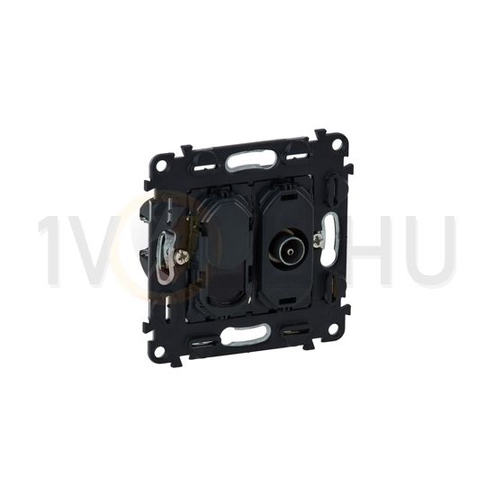 ValenaInMatic adatcsatlakozó dugalj TV + UTP RJ45 8(8) RJ45 8(8) süllyesztett csavaros LEGRAND - 753055