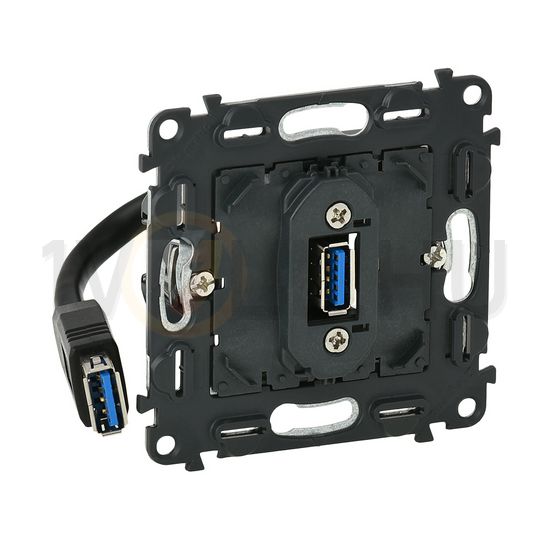 ValenaInMatic adatcsatlakozó dugalj USB Cat3 csavaros LEGRAND - 753082