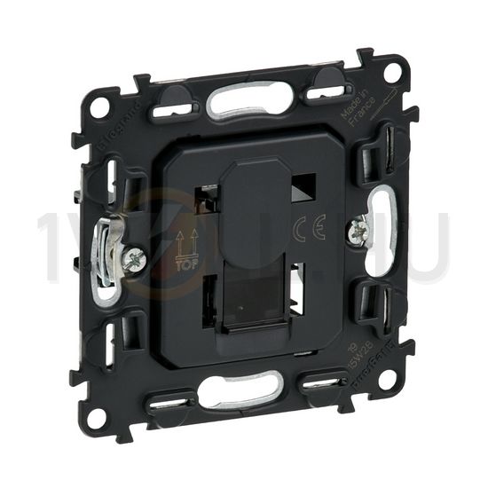 ValenaInMatic adatcsatlakozó dugalj UTP RJ45 8(8) Cat5e fekete csavaros LEGRAND - 753040