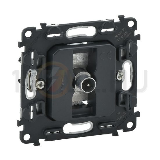 ValenaInMatic antenna aljzat TV süllyesztett 1-kimenet MM-végzáró 10dB/860MHz LEGRAND - 753060