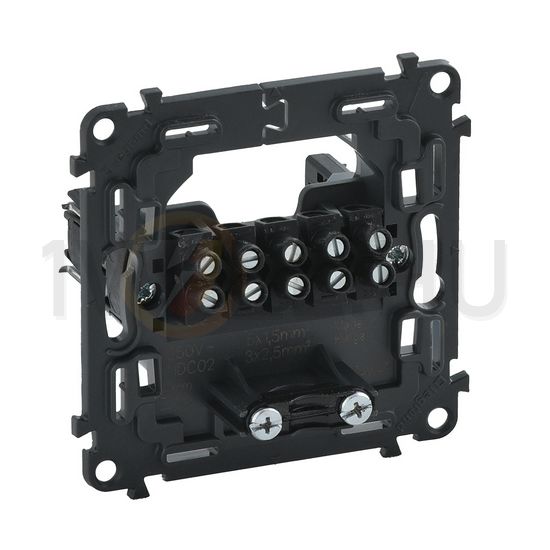 ValenaInMatic kábelkivezető sorkapoccsal szürke LEGRAND - 753033