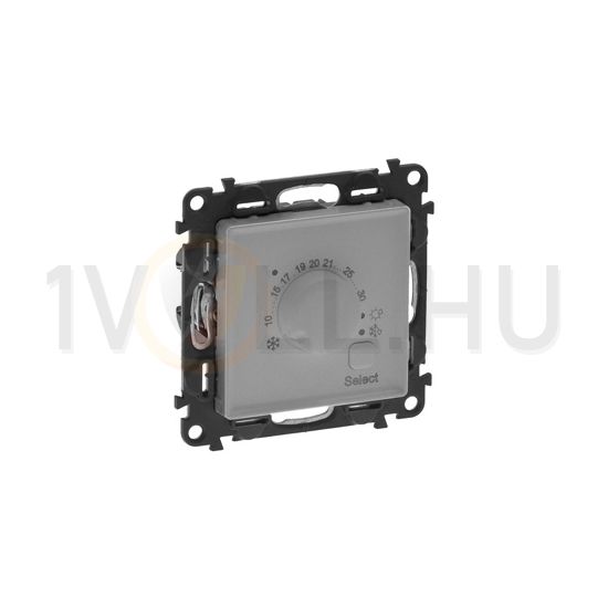 ValenaLife szobatermosztát LCD alumínium digitális 7-30°C 8A 250V elektronikus LEGRAND - 752333