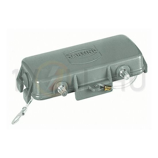 Védőfedél ipari sokpólusú csatlakozóhoz retesszel Han B Protect Cover Die Cast for Base HARTING - 09300165425
