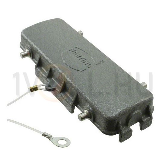 Védőfedél ipari sokpólusú csatlakozóhoz retesszel Han B Protect Cover Die Cast for Base HARTING - 09300245425