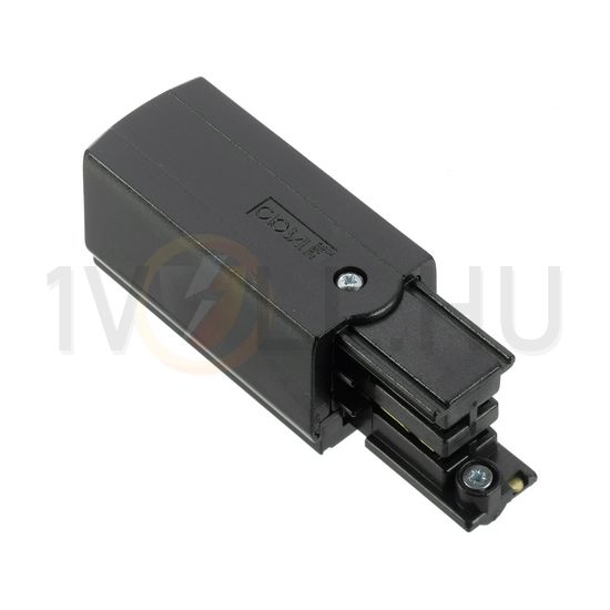 Végbetáp 3F világítási sínhez 16A bal 230-400V 3F falonkívüli fekete alumínium XTS 11-2 LIVAL - 19170112