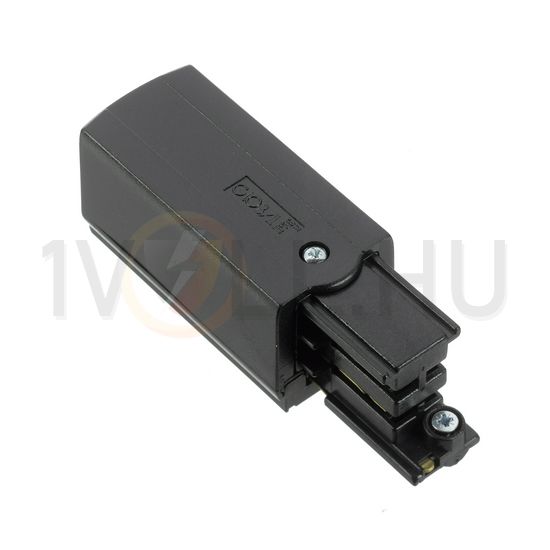 Végbetáp 3F világítási sínhez 16A jobb 230-400V 3F falonkívüli fekete alumínium XTS 12-2 LIVAL - 19170122