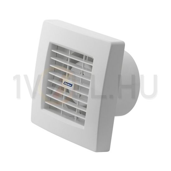 Ventilátor aut.zsalu IPX4 100mm csőre 100m3/h axiál 2550 1/min 230V TWISTER AOL100B KANLUX - 70926