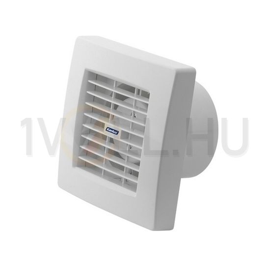 Ventilátor időzítő aut.zsalu IPX4 100mm csőre 100m3/h axiál 2550 1/min TWISTER AOL100T KANLUX - 70953