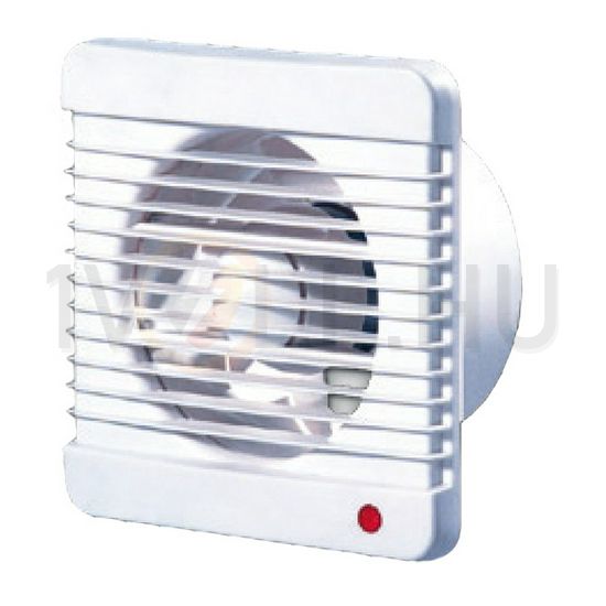 Ventilátor golyóscsapágy időzítő IP34 100mm csőre 98m3/h axiál 2300 1/min 230V 100MTL SIKU - 27515