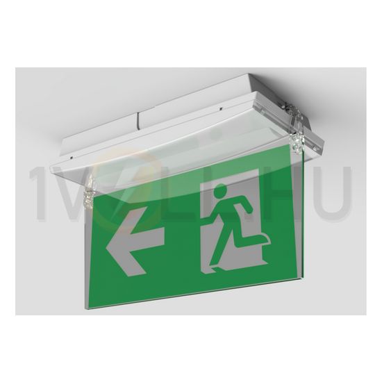 Élvilágító plexilap vészvilágítóhoz szimmetrikus indirekt fénykilépés GENNIUS GE-DB NORMALUX - GEDB